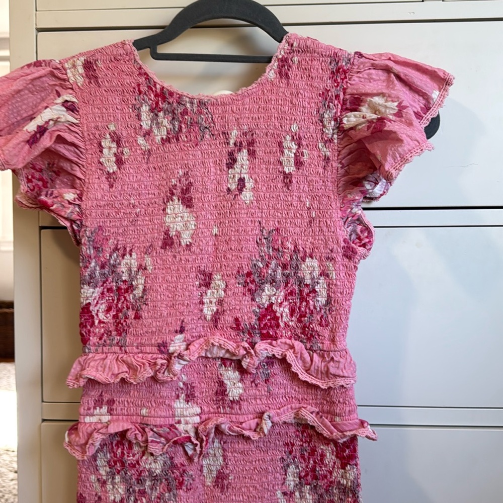 Loveshackfancy - Sonora Dress in Raspberry - Picture 14 of 16